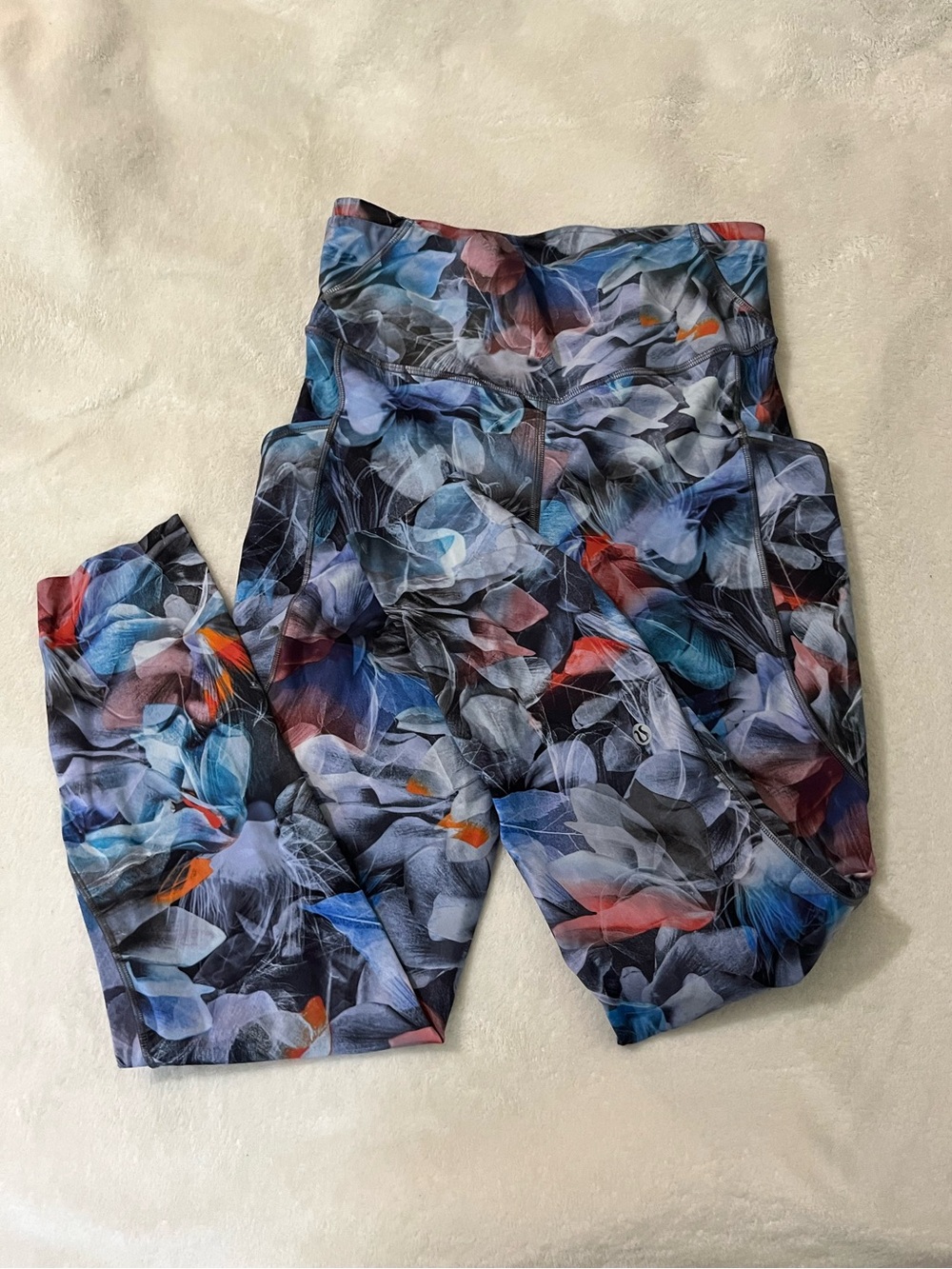 Lululemon Abstract Floral Leggings